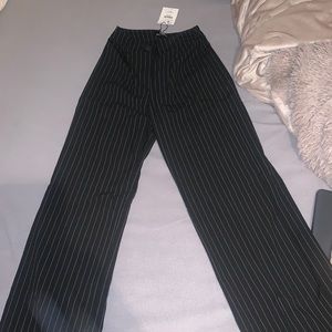 Bershka Wide Leg Trousers